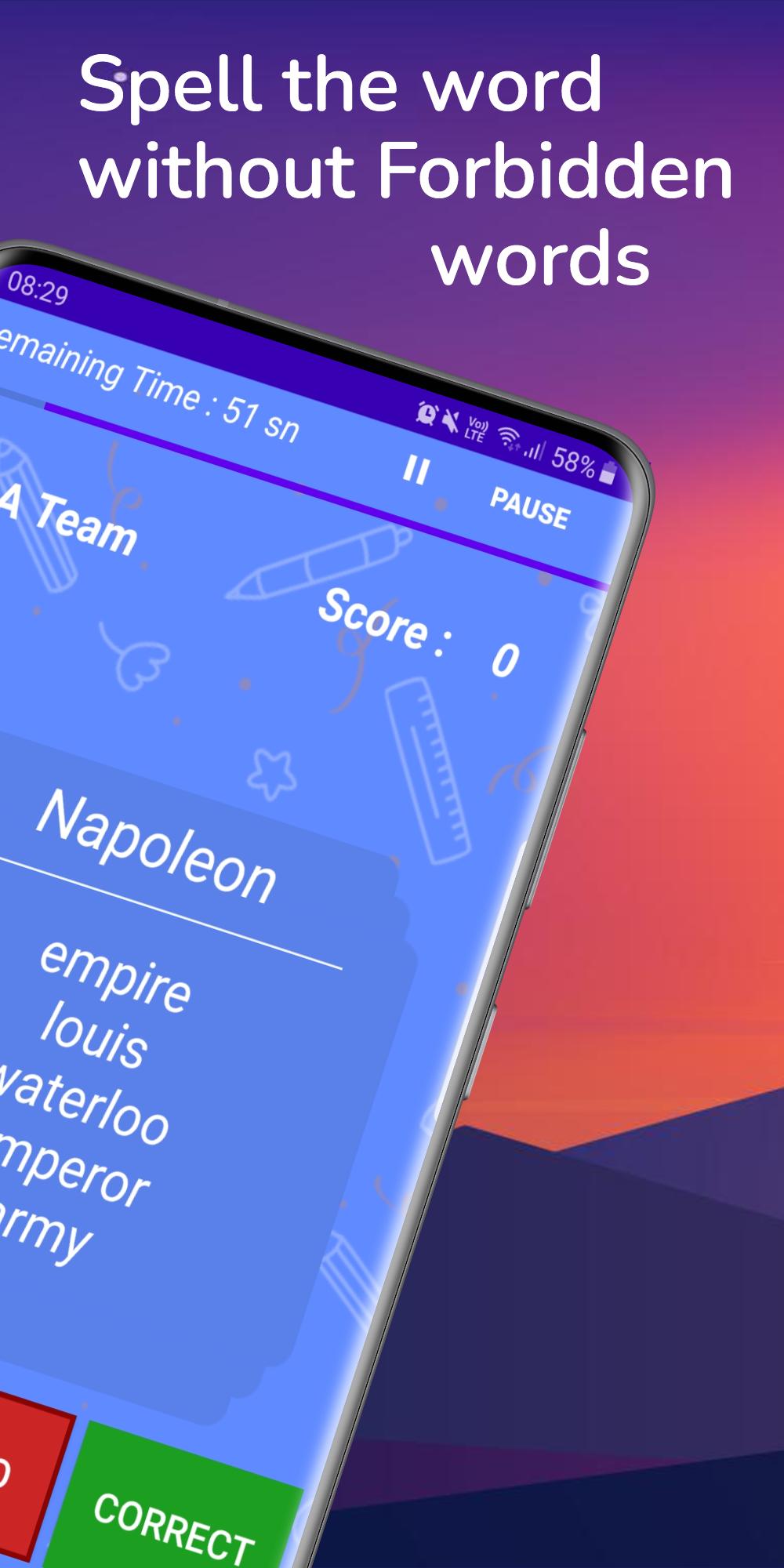 Tabu | Taboo Online | Taboo Cards 1.2.2 Screenshot 2