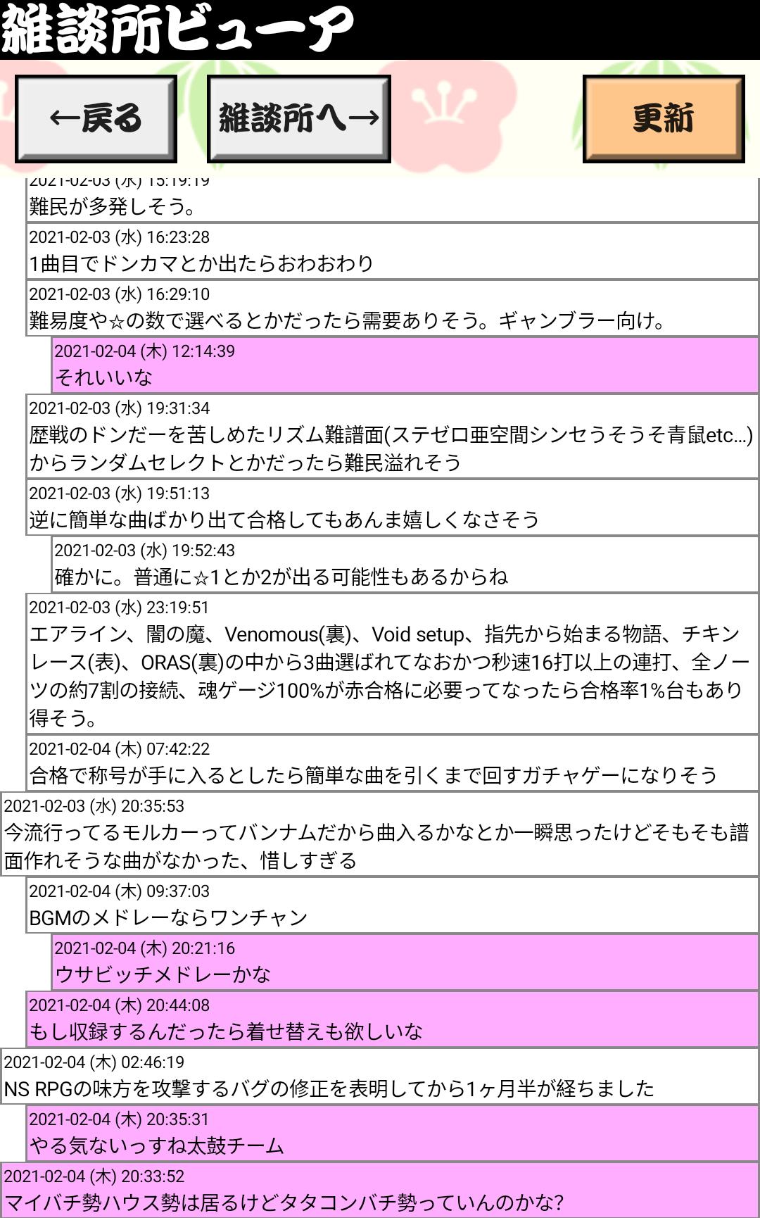 太鼓おみくじ＆雑談所ビューア2 1.63 Screenshot 8