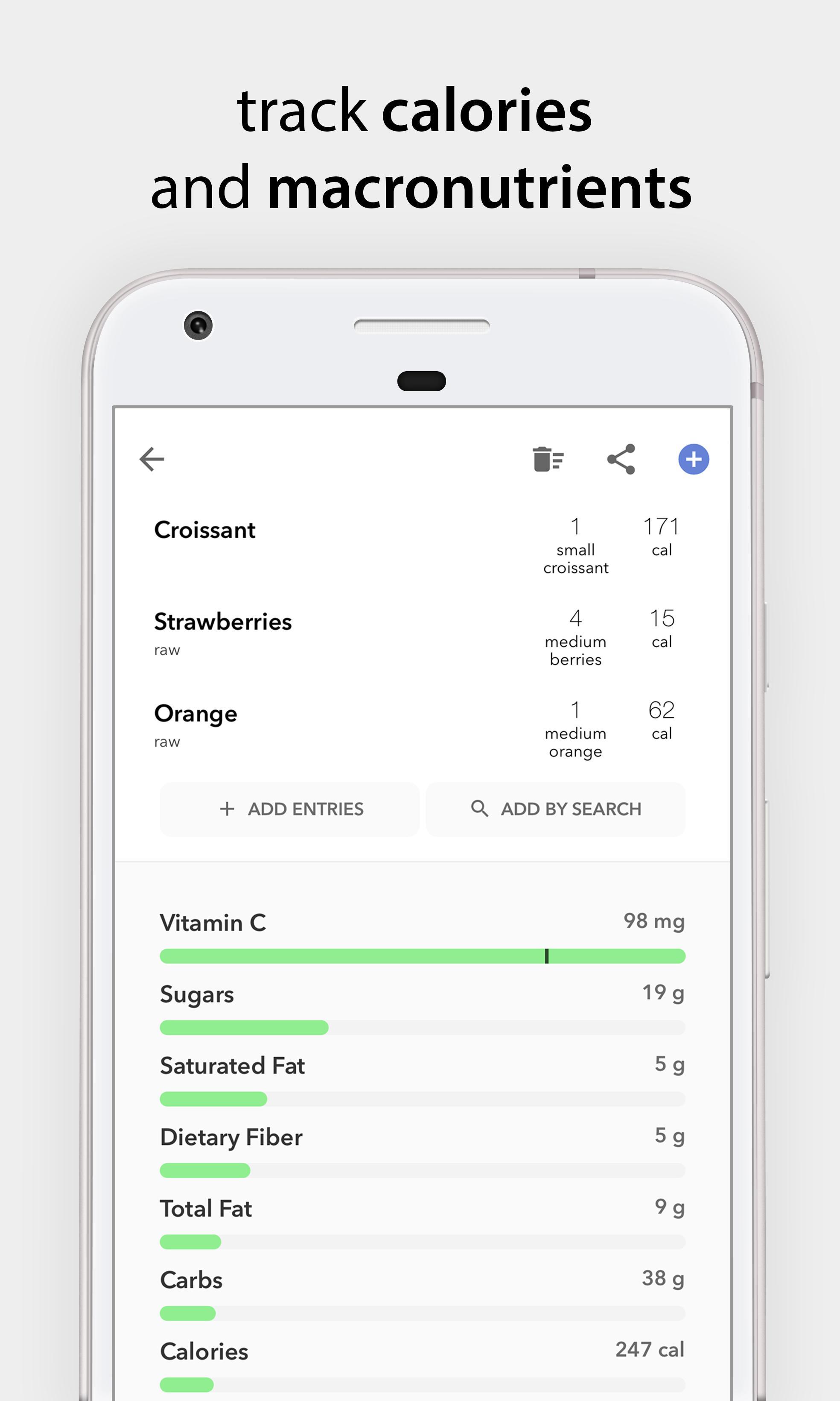 Bitesnap Photo Food Tracker and Calorie Counter 1.6.3 Screenshot 3