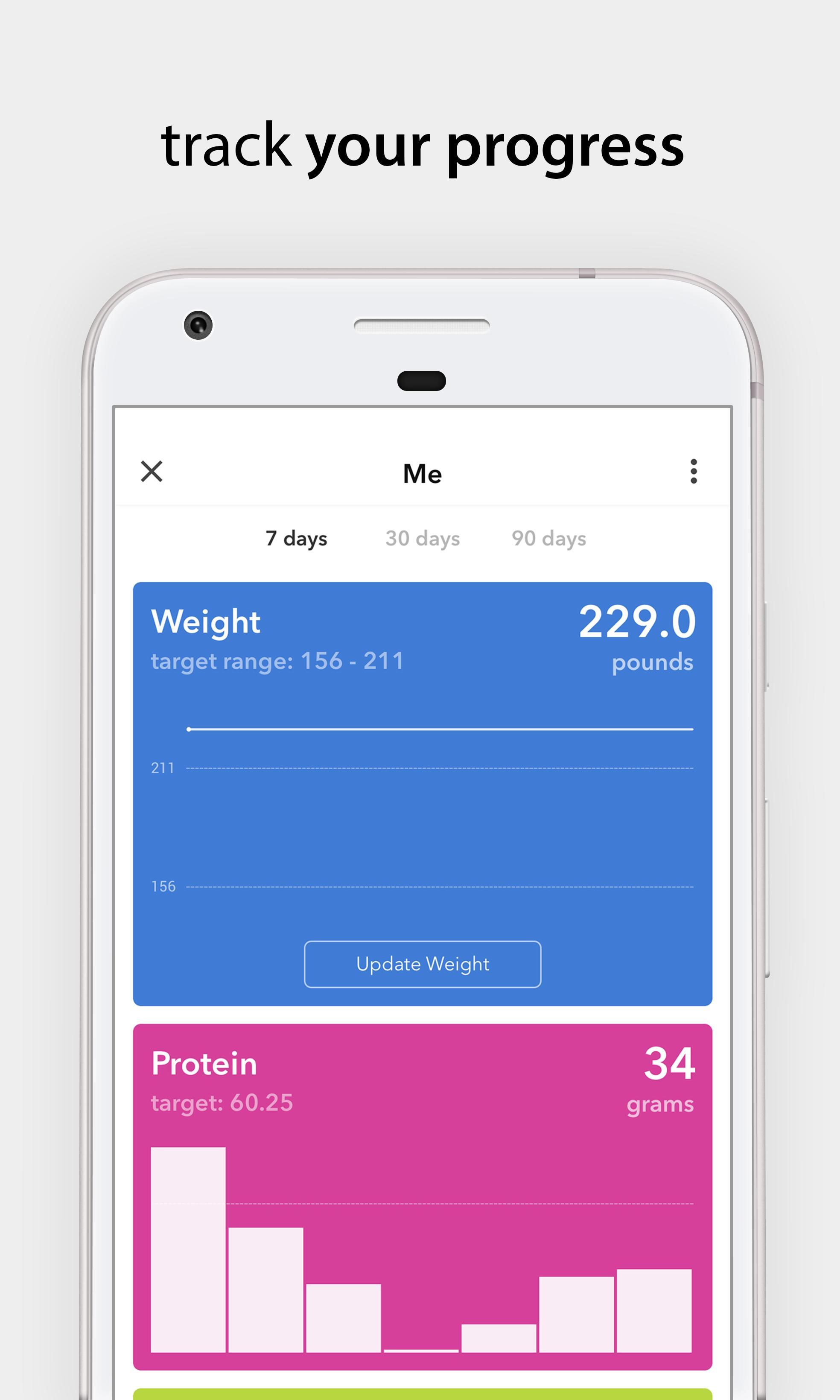 Bitesnap Photo Food Tracker and Calorie Counter 1.6.3 Screenshot 5