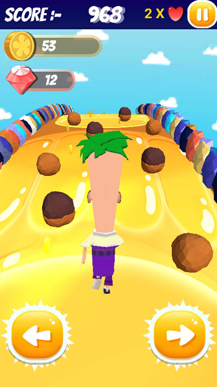 Phineas and  the Ferb Endless Run 1 Screenshot 1