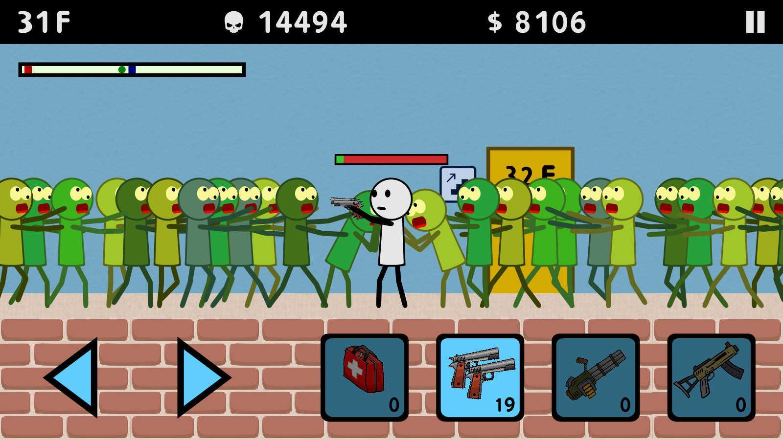 Stickman and Gun 3 Zombie Shooter 1.0 Screenshot 3