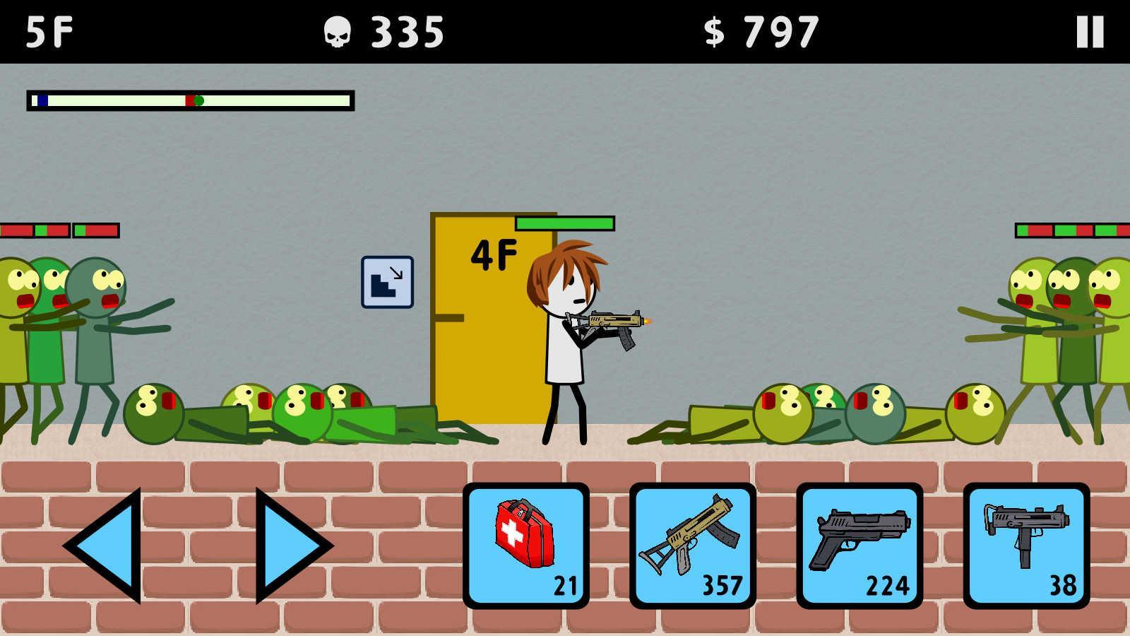 Stickman and Gun 3 Zombie Shooter 1.0 Screenshot 4