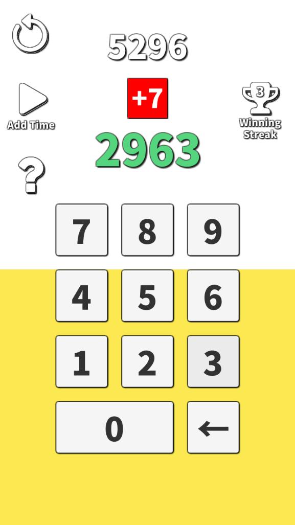 Perfect Number Hit the rest 0.8 Screenshot 3