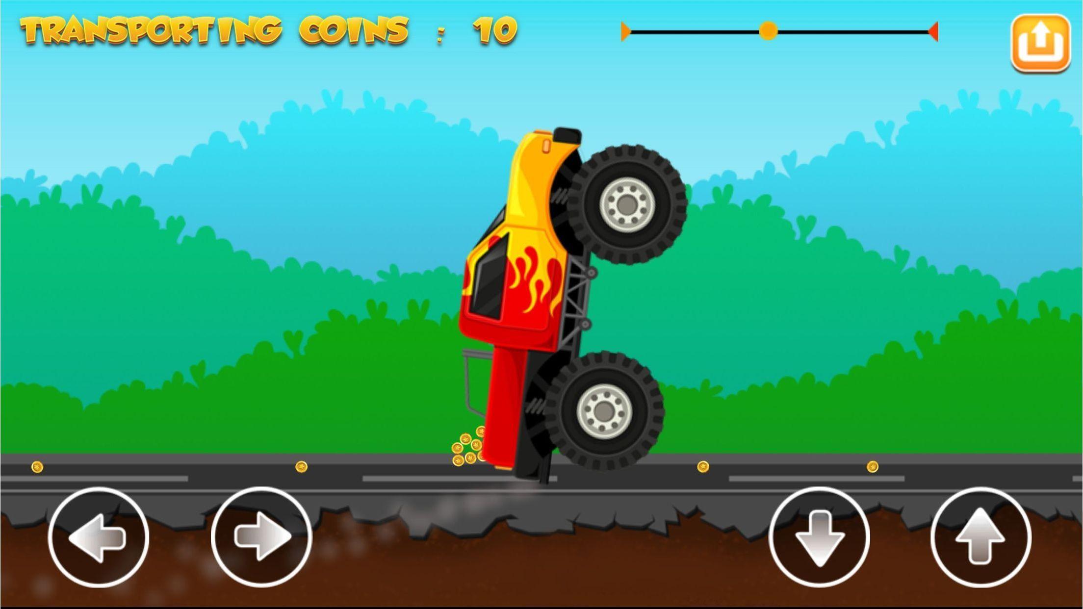 Coins Transporter Monster Truck 1.0.1 Screenshot 11