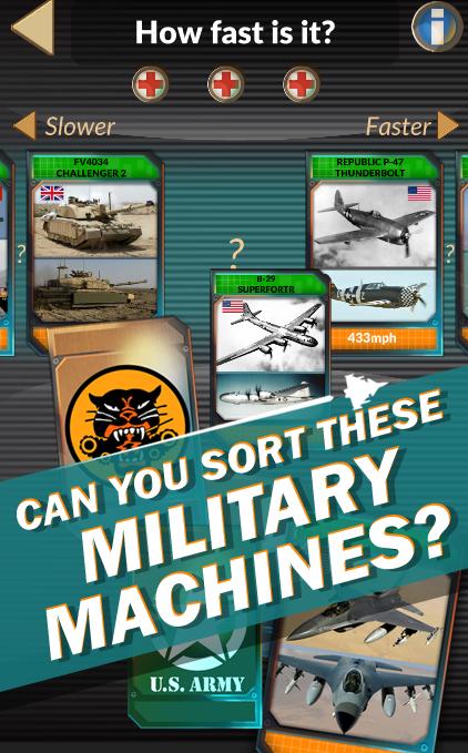 Military Machines tanks, planes, ships, subs 1.0.1 Screenshot 4