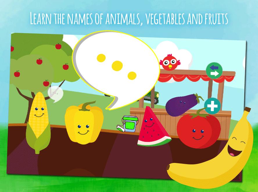 Animals & fruits -  game for toddlers from 1 year 1.0.0 Screenshot 4