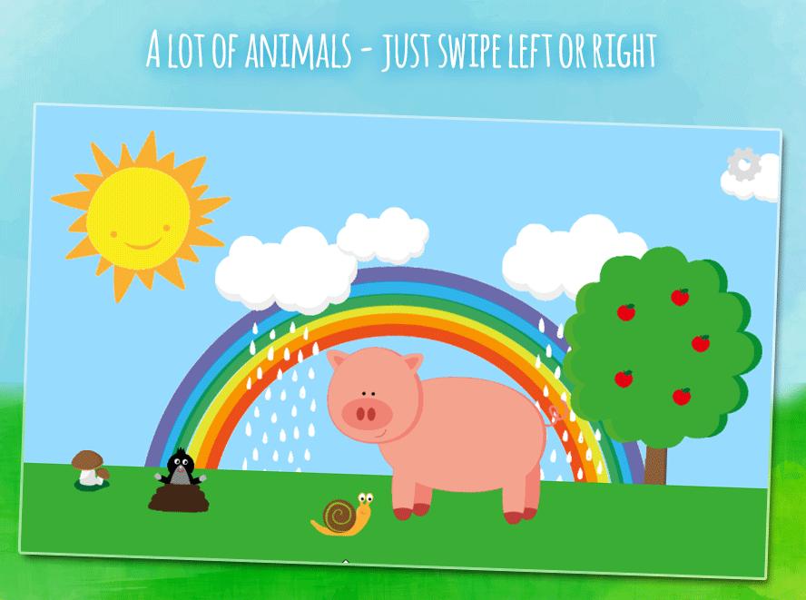 Moo & animals - kids game for toddlers from 1 year 1.7.7 Screenshot 2