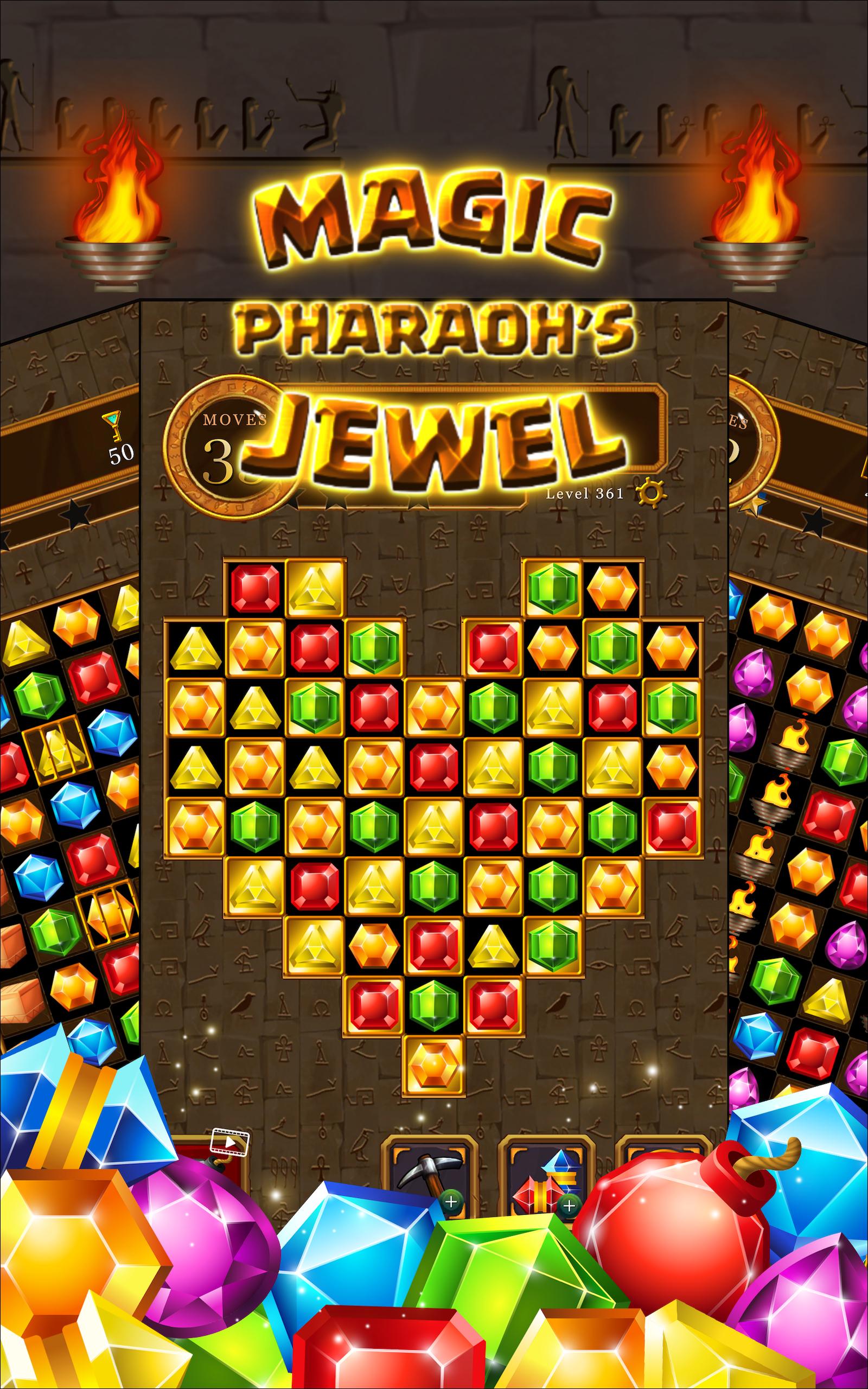 Pharaoh Magic Jewel : Classic Match 3 Puzzle 1.0.4 Screenshot 16