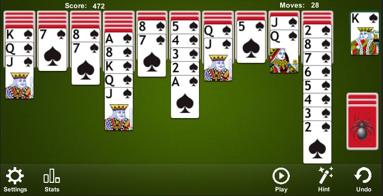 Spider Solitaire 4.7.4.6 Screenshot 14