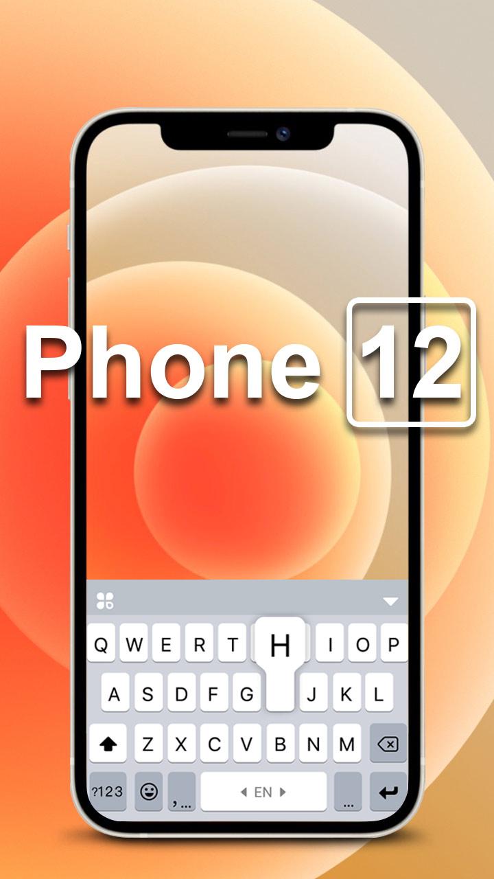 Phone 12 Keyboard Background 1.0 Screenshot 1