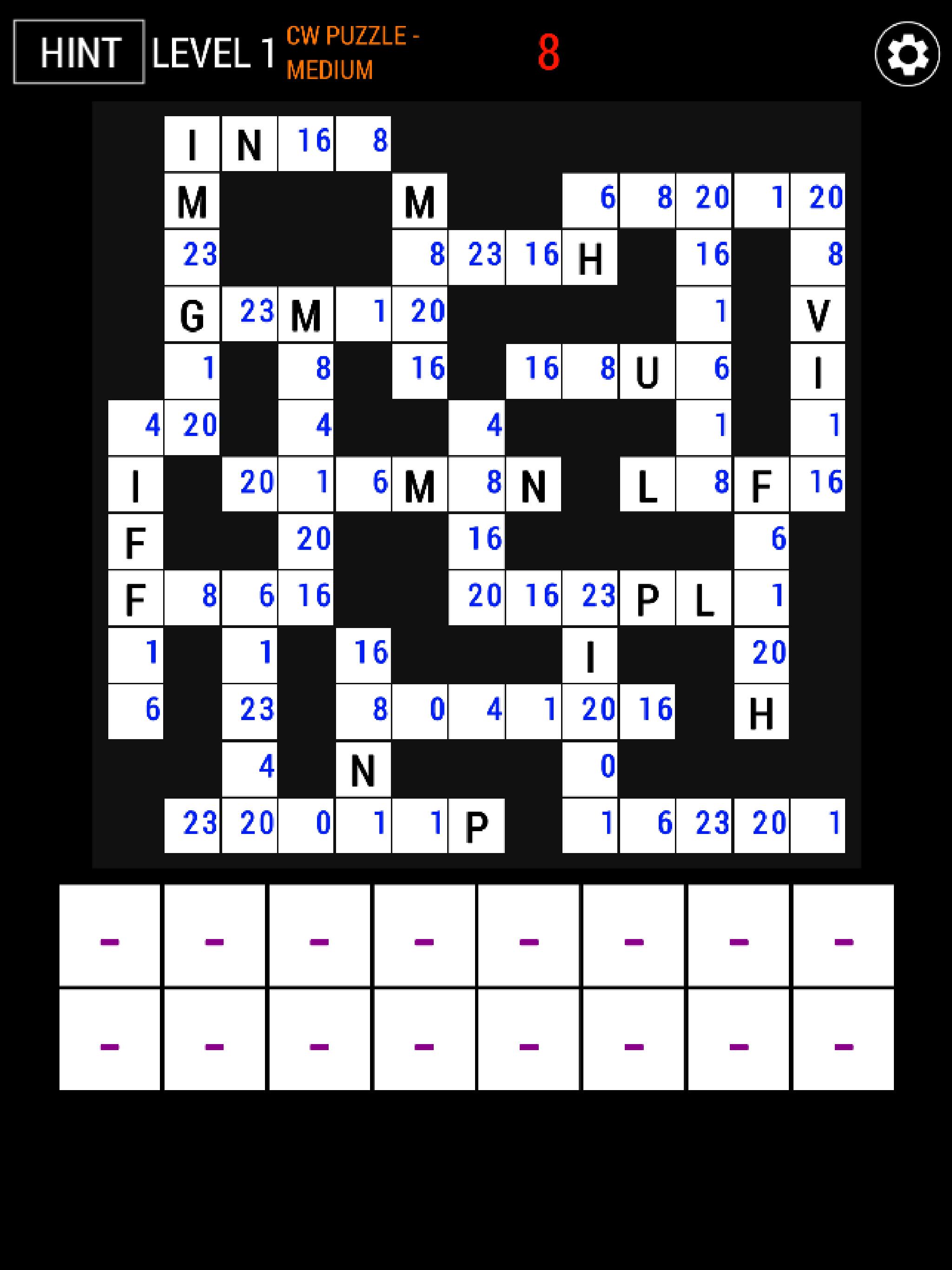 Codeword Puzzle 1.1.3 Screenshot 5