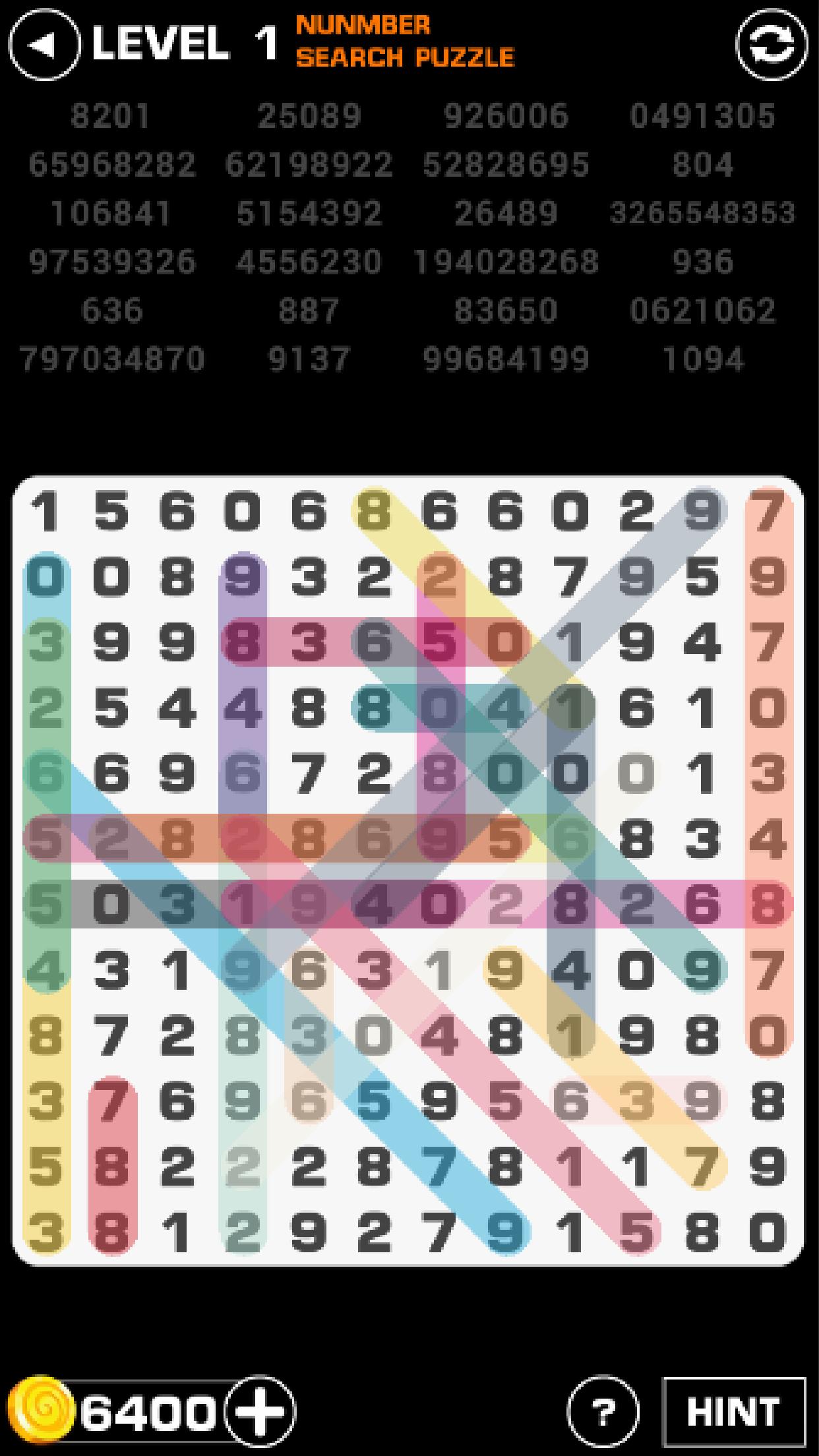 Number Search Puzzle : Game Of Numbers 1.0.2 Screenshot 4