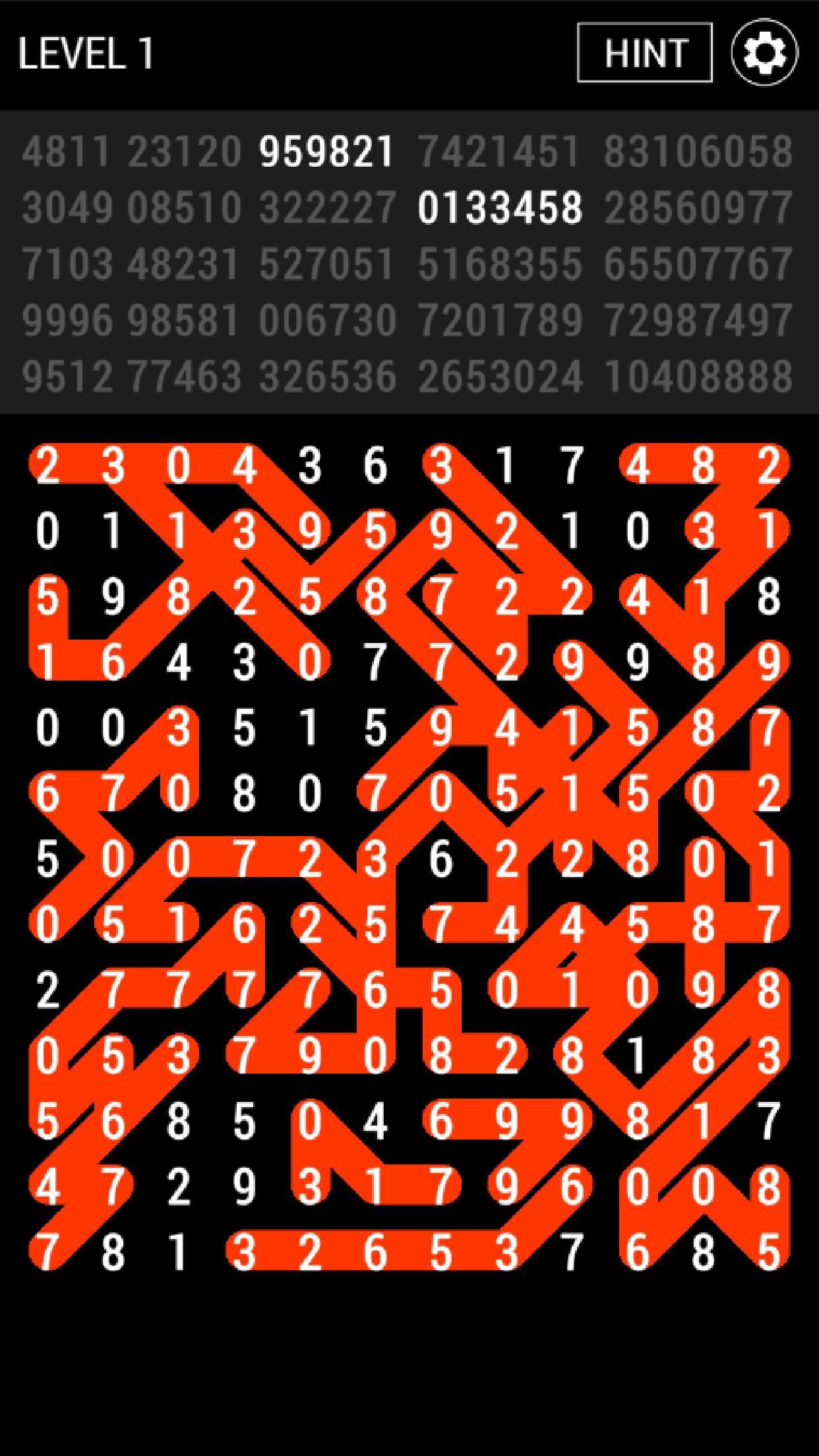 Number Search : Twisted 1.0.1 Screenshot 4