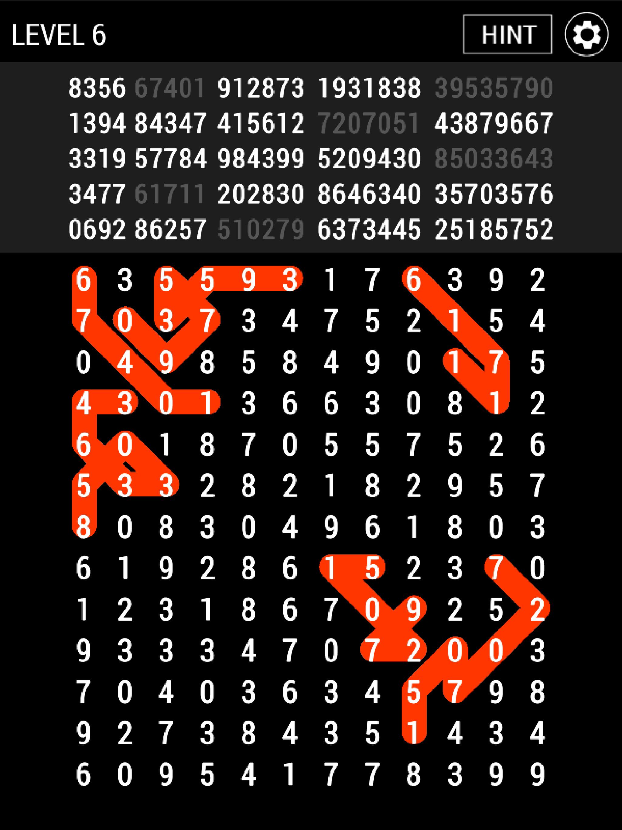 Number Search : Twisted 1.0.1 Screenshot 5