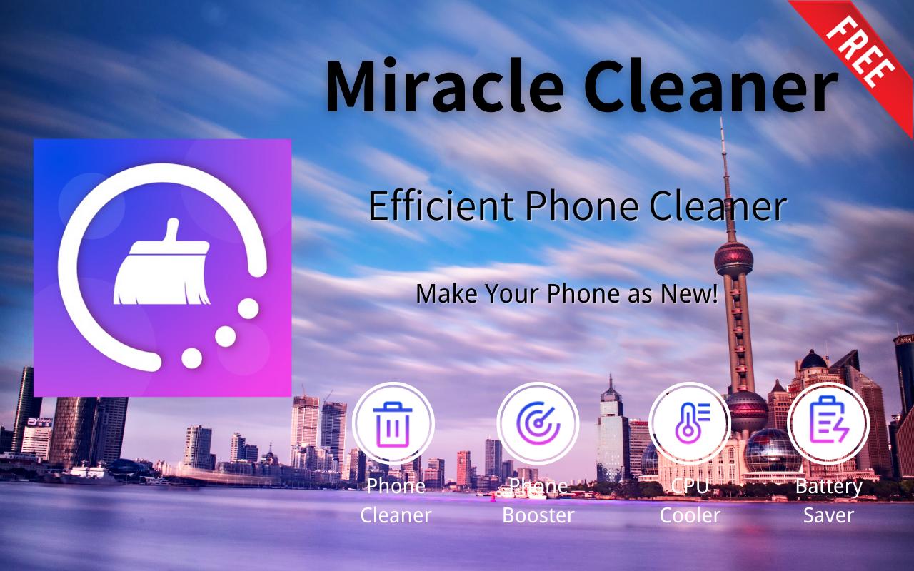 Miracle Cleaner Cleaner & Booster 1.3.4 Screenshot 1