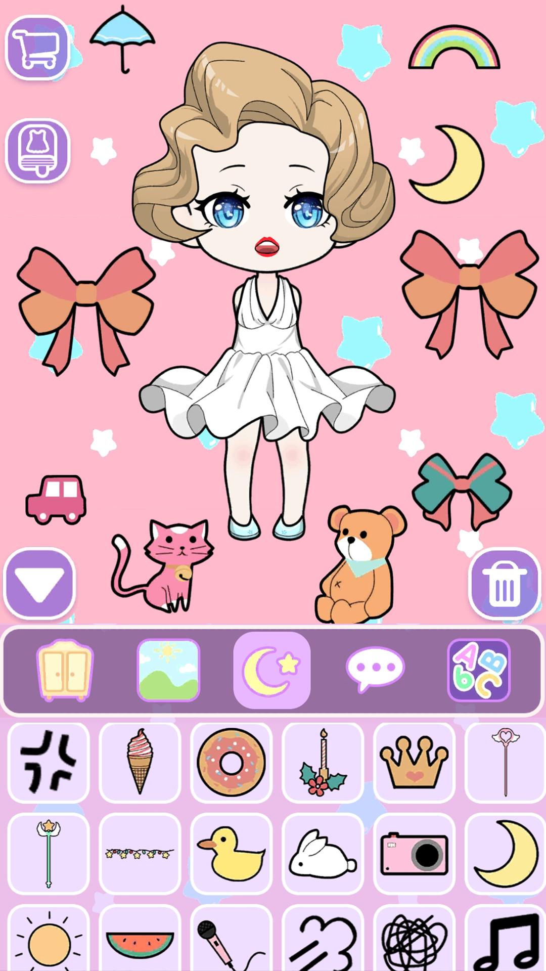 Vlinder Doll Dress up Games , Avatar Creator 1.2.1 Screenshot 1