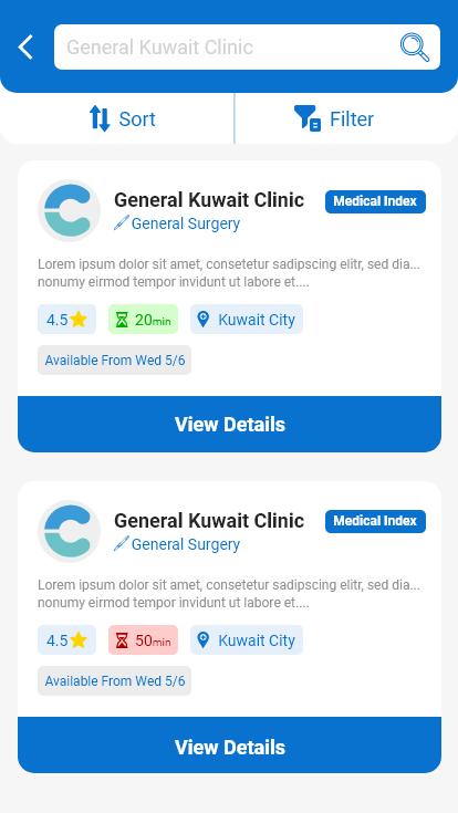 Clinic Gulf - كلينك الخليج - حجز  العيادات أونلاين 1.2 Screenshot 3