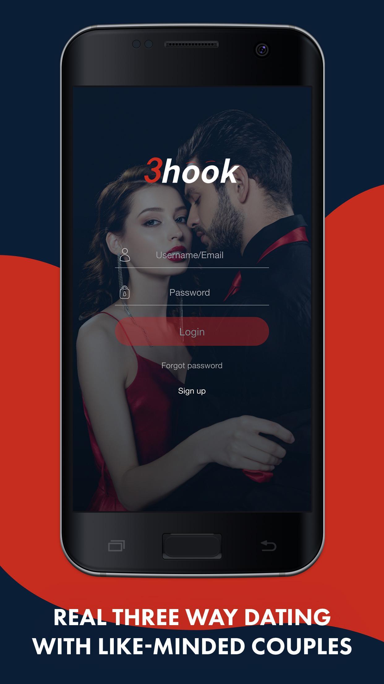 Threesome Dating For Swingers & Bisexual: 3Hook 2.4.2 Screenshot 1