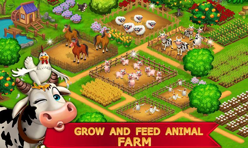 My Farm Town Village Life best Farm Offline Game 1.1.2 Screenshot 1