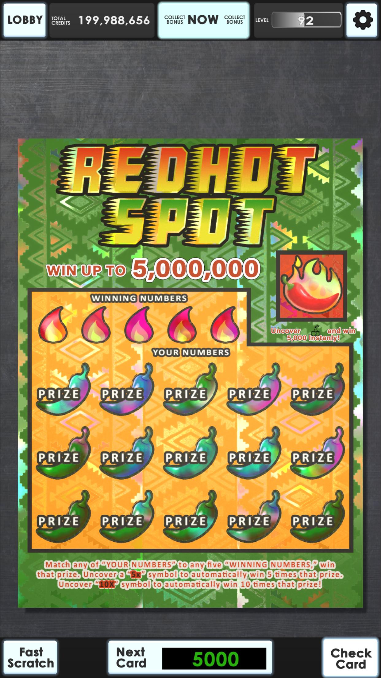 Lucky Lottery Scratchers 1.0.2 Screenshot 5