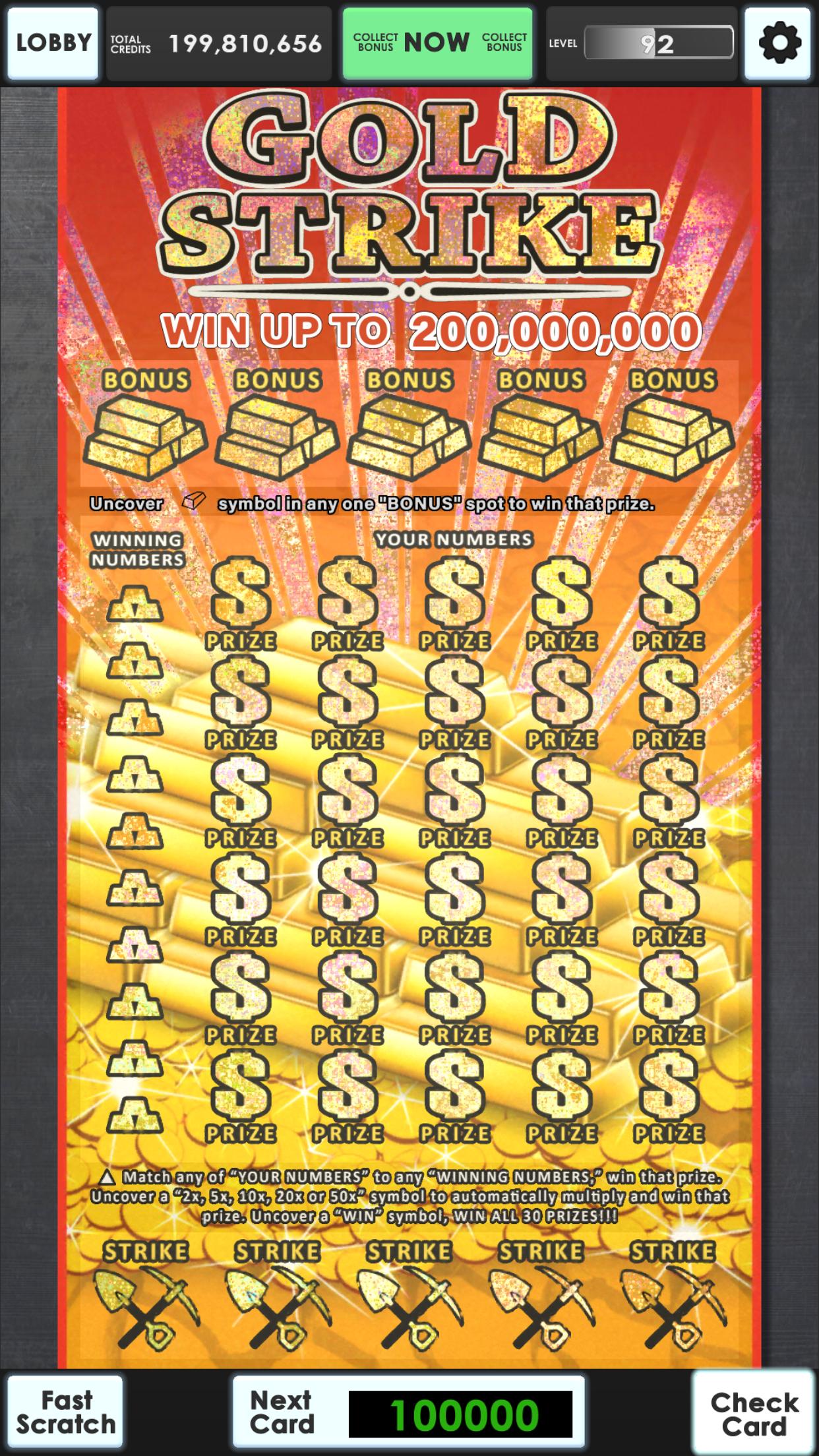 Lucky Lottery Scratchers 1.0.2 Screenshot 7