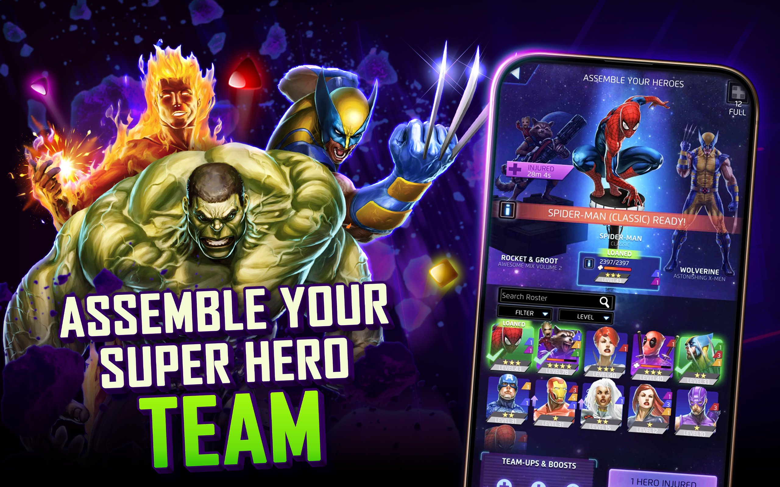 MARVEL Puzzle Quest: Match RPG 346.2 Screenshot 17