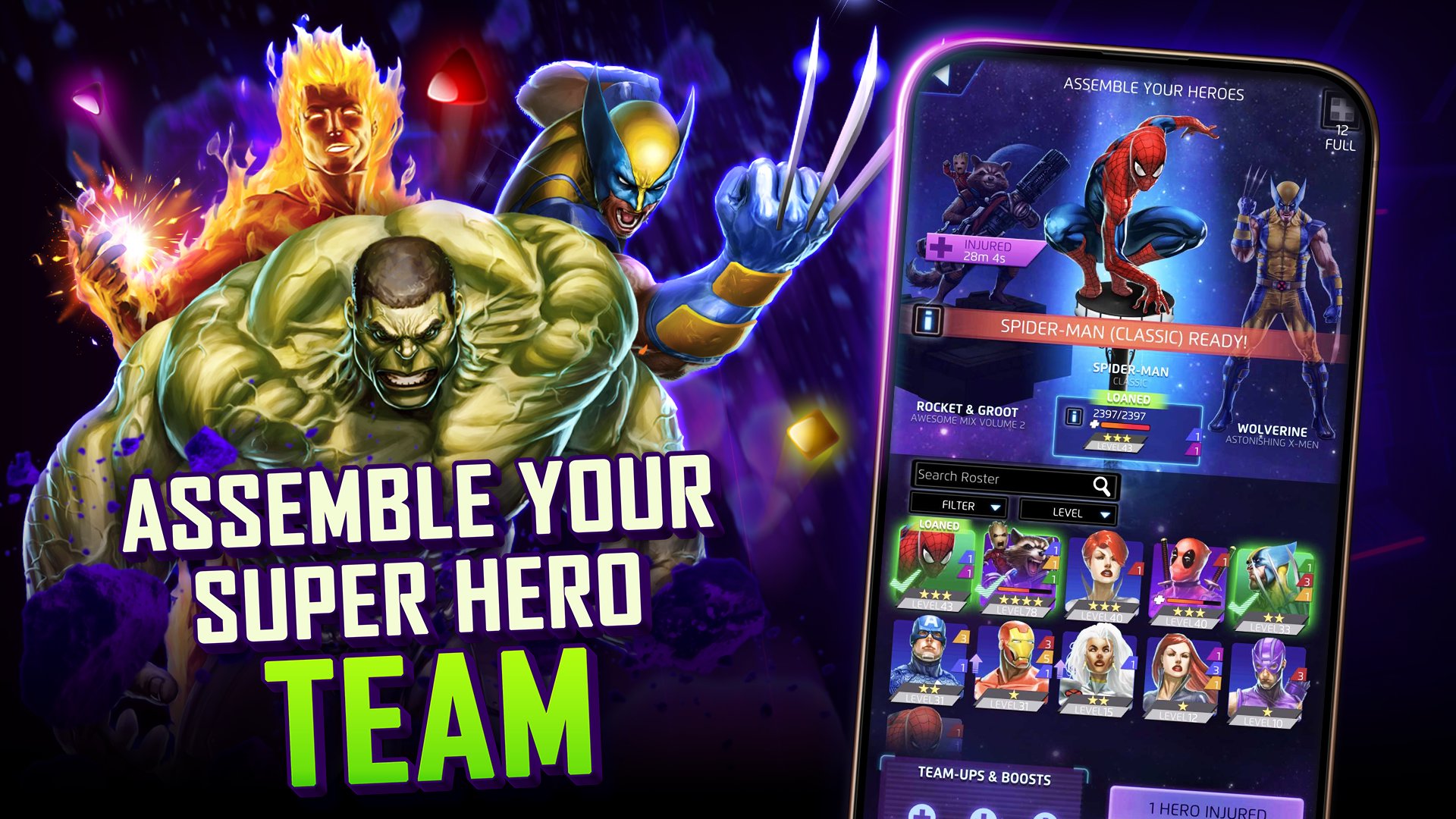 MARVEL Puzzle Quest: Match RPG 346.2 Screenshot 3