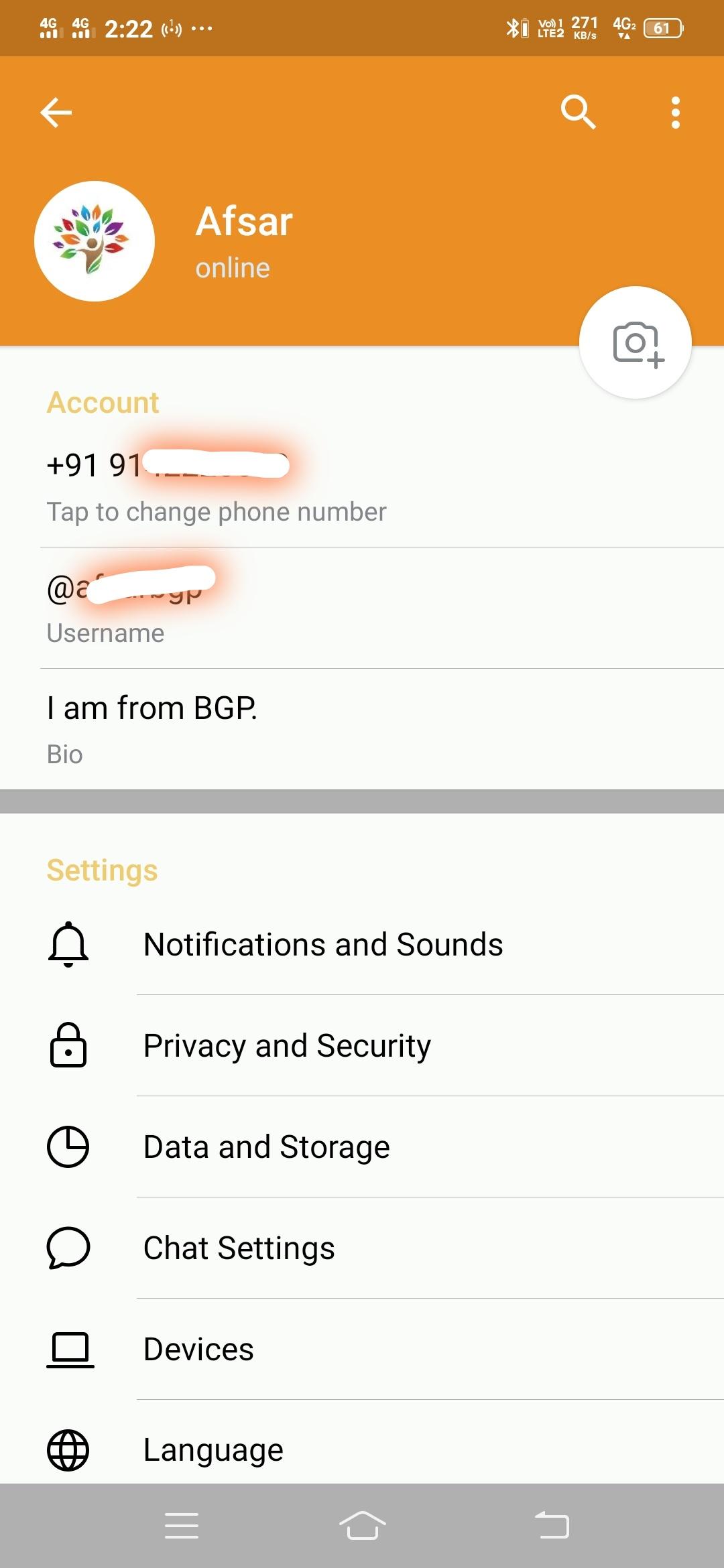 GoodMorning Messenger - New Telegram 1.0.25 Screenshot 1