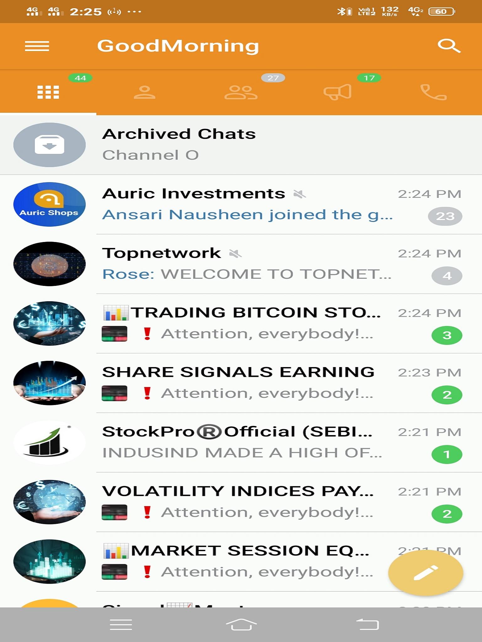 GoodMorning Messenger - New Telegram 1.0.25 Screenshot 7