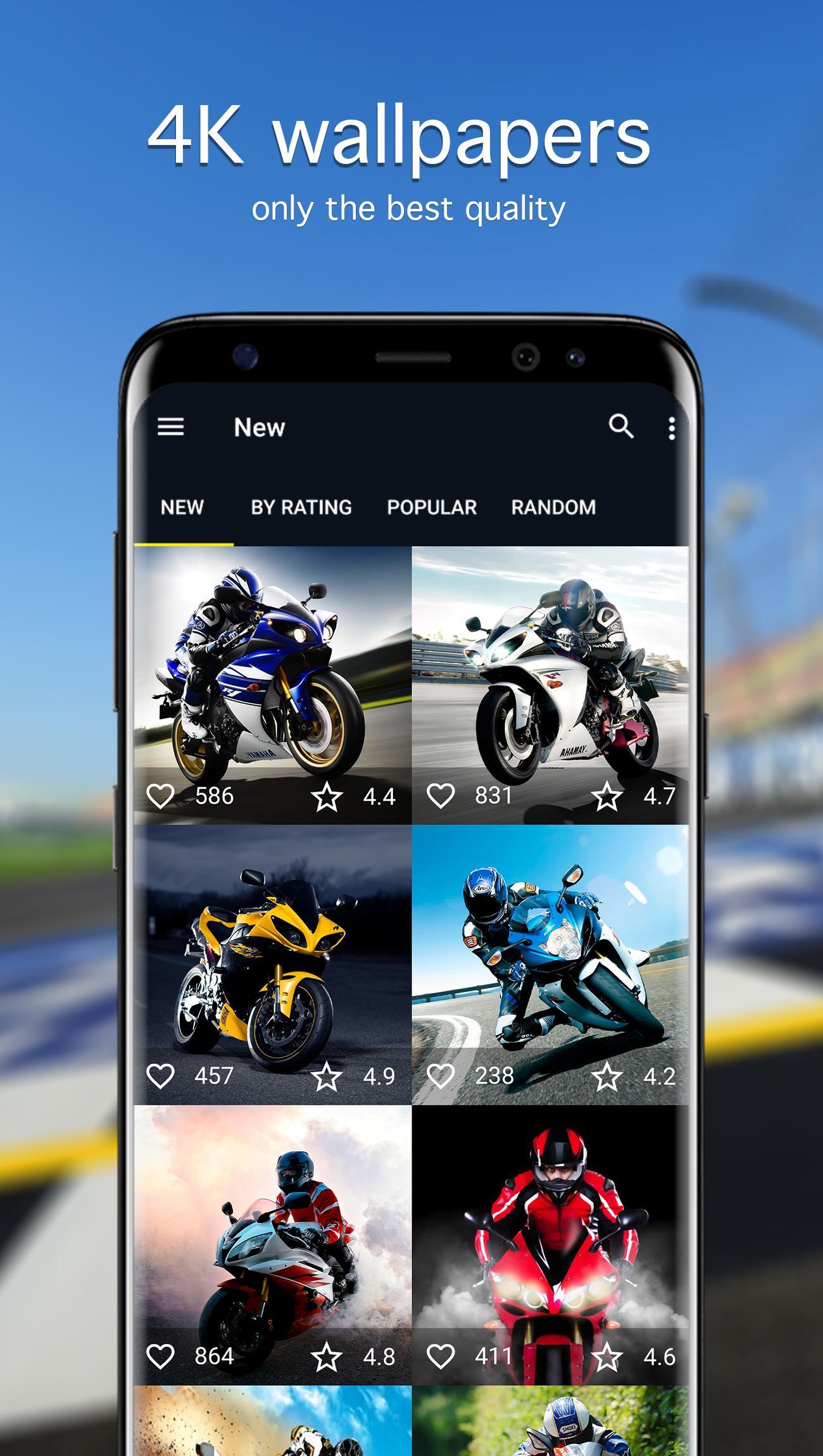 Sport Bike Wallpapers 4K 5.1.0 Screenshot 1