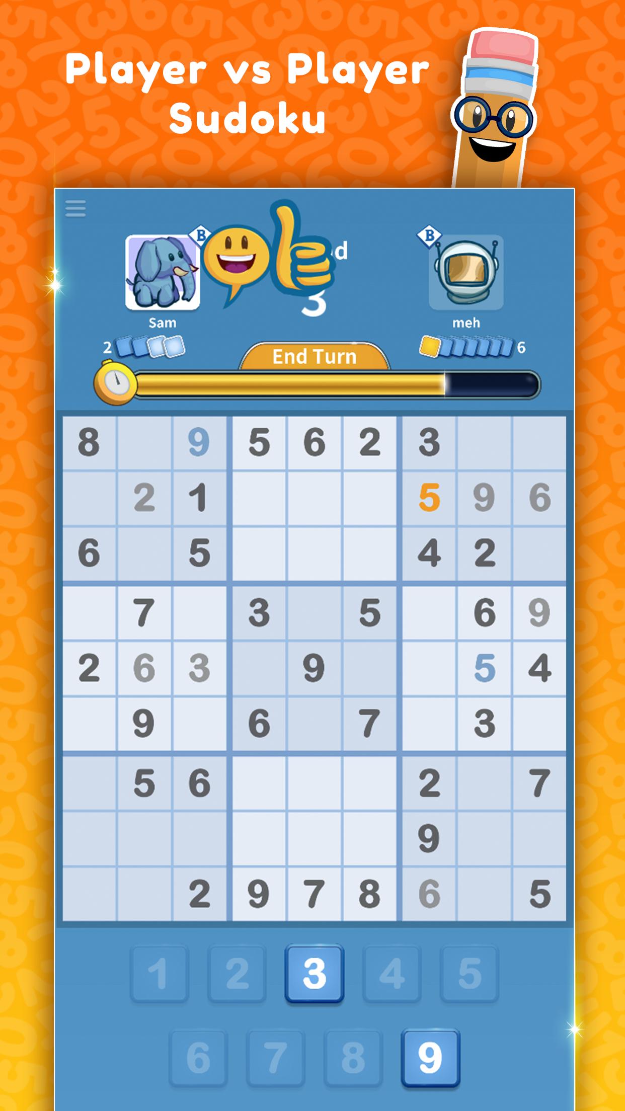 Sudoku Scramble Head to Head Puzzle Game 5.0.12 Screenshot 1