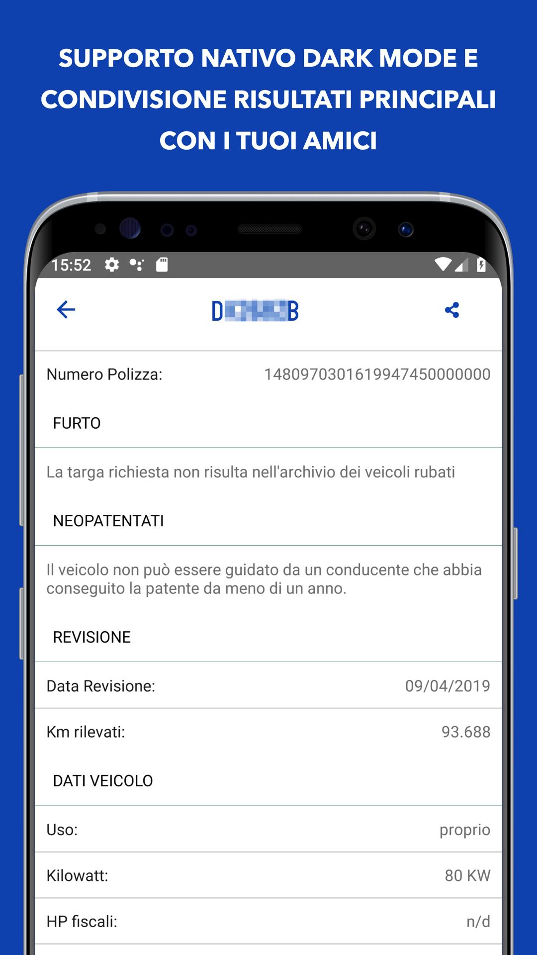 iTarga - Verify Italian license plate 1.0.6 Screenshot 15