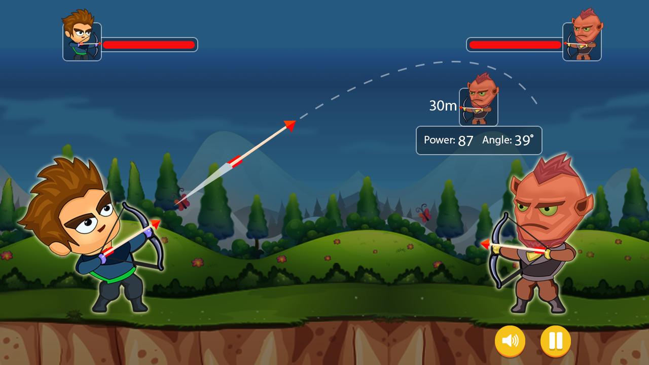 Archery Physics Enemy Destruction & Birds Shooter 1.0 Screenshot 1