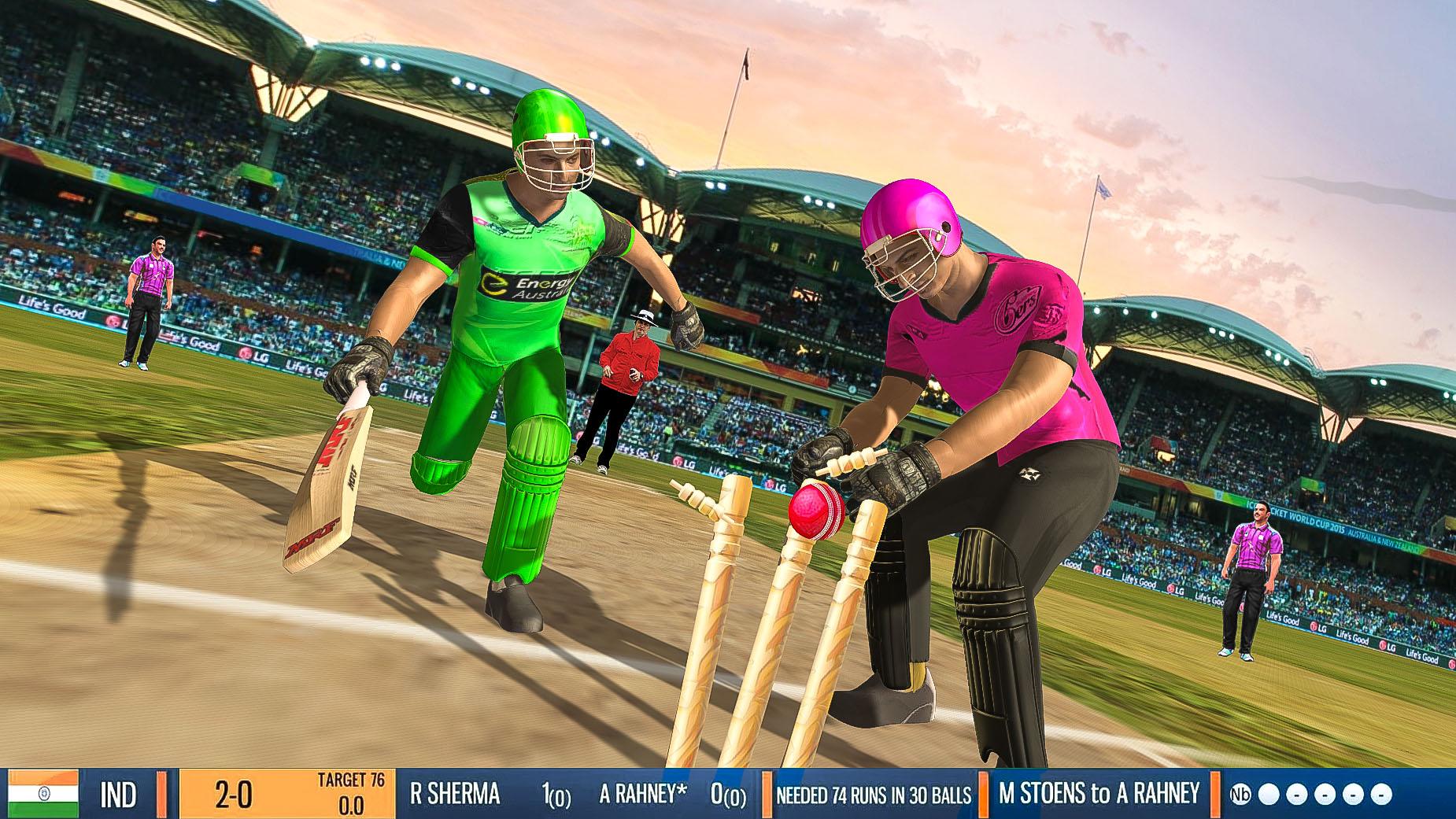 Play With Friends-Real Cricket Craze 1.1 Screenshot 1