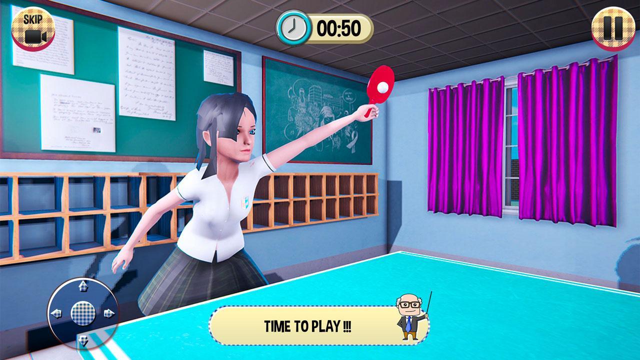 Virtual High School Girl Game School Simulator 3D 1.0.0 Screenshot 10