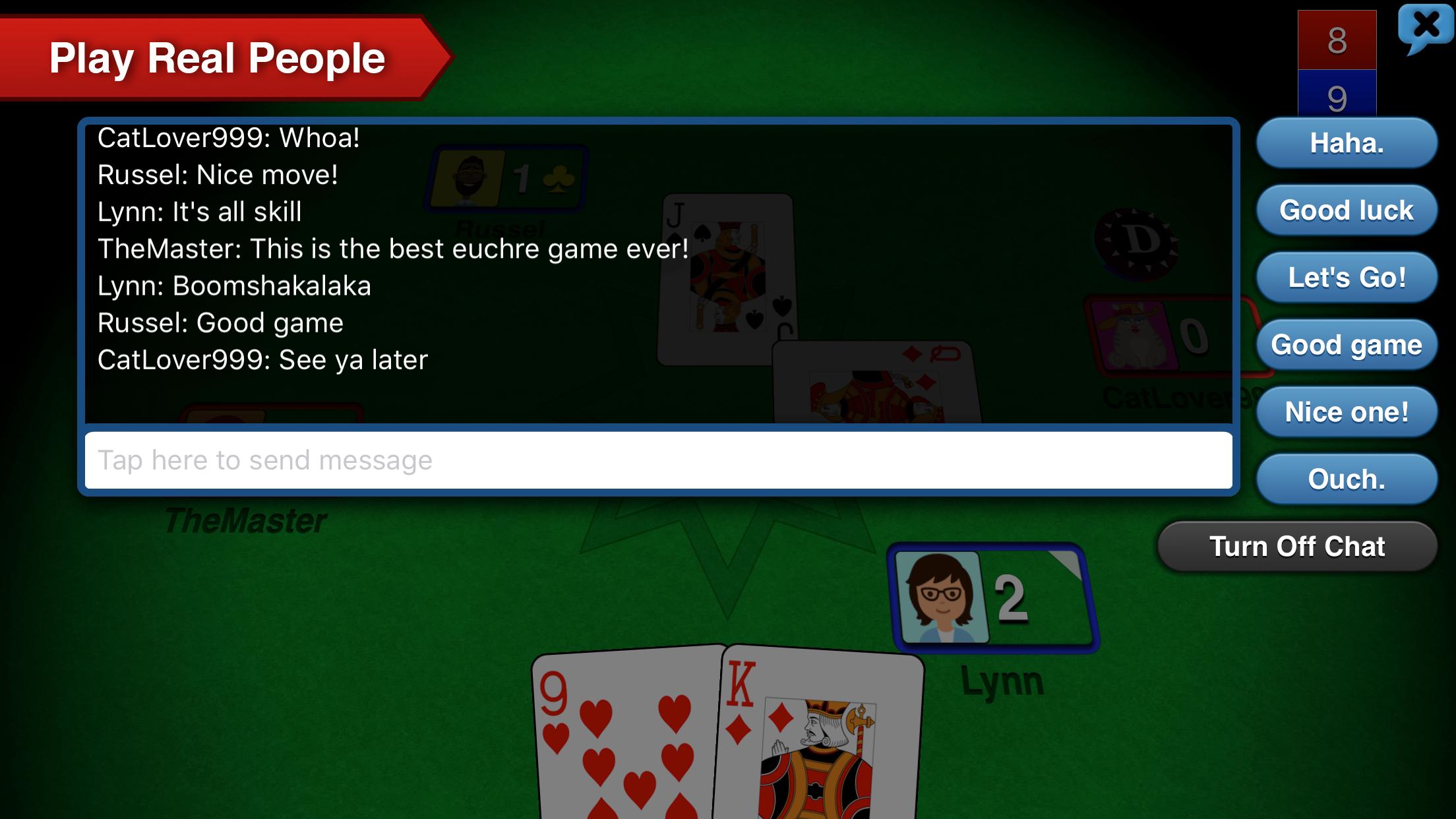 Euchre 3D 5.6 Screenshot 5