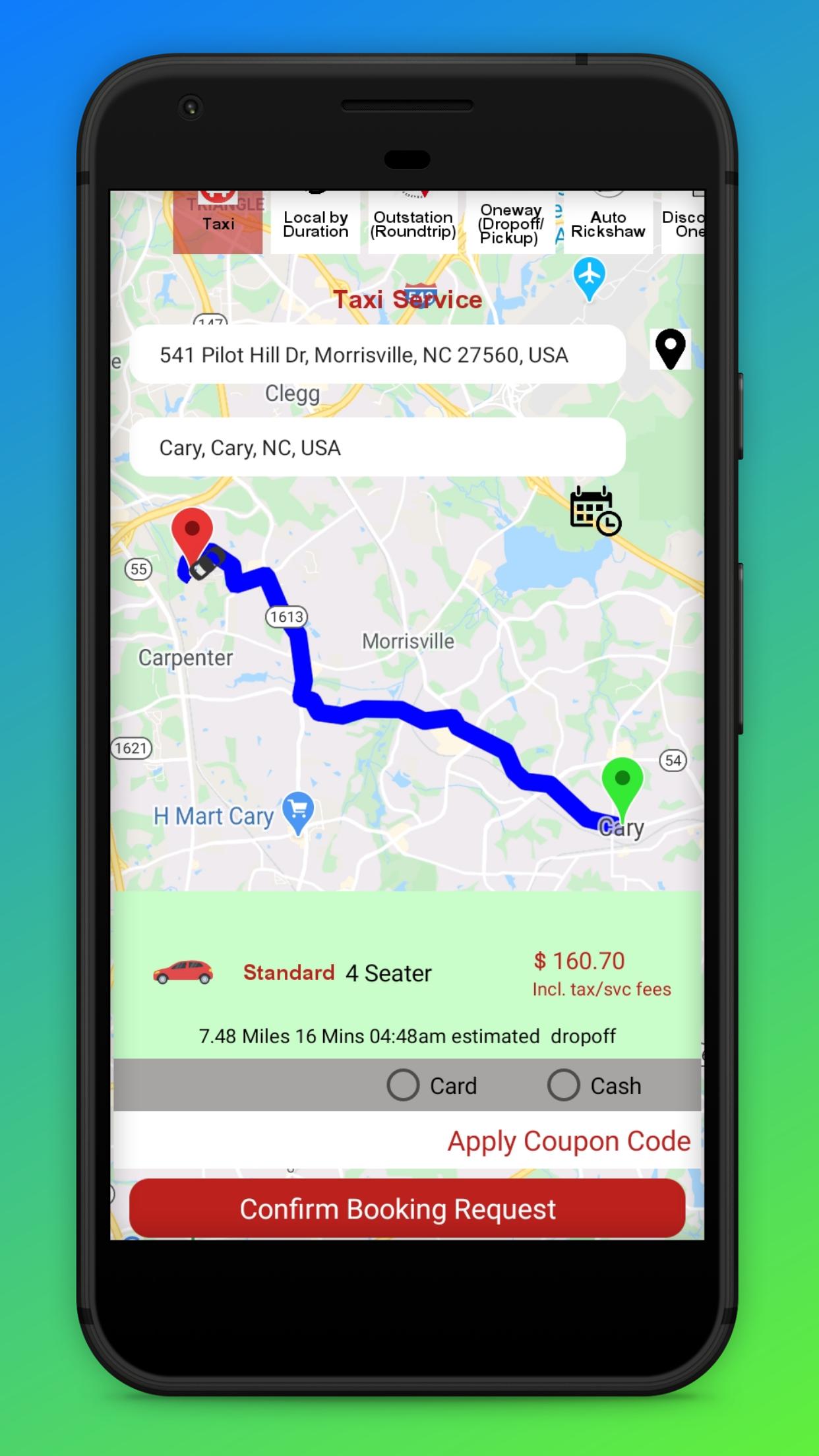 Ria Cab - Customer 1.0.64 Screenshot 2