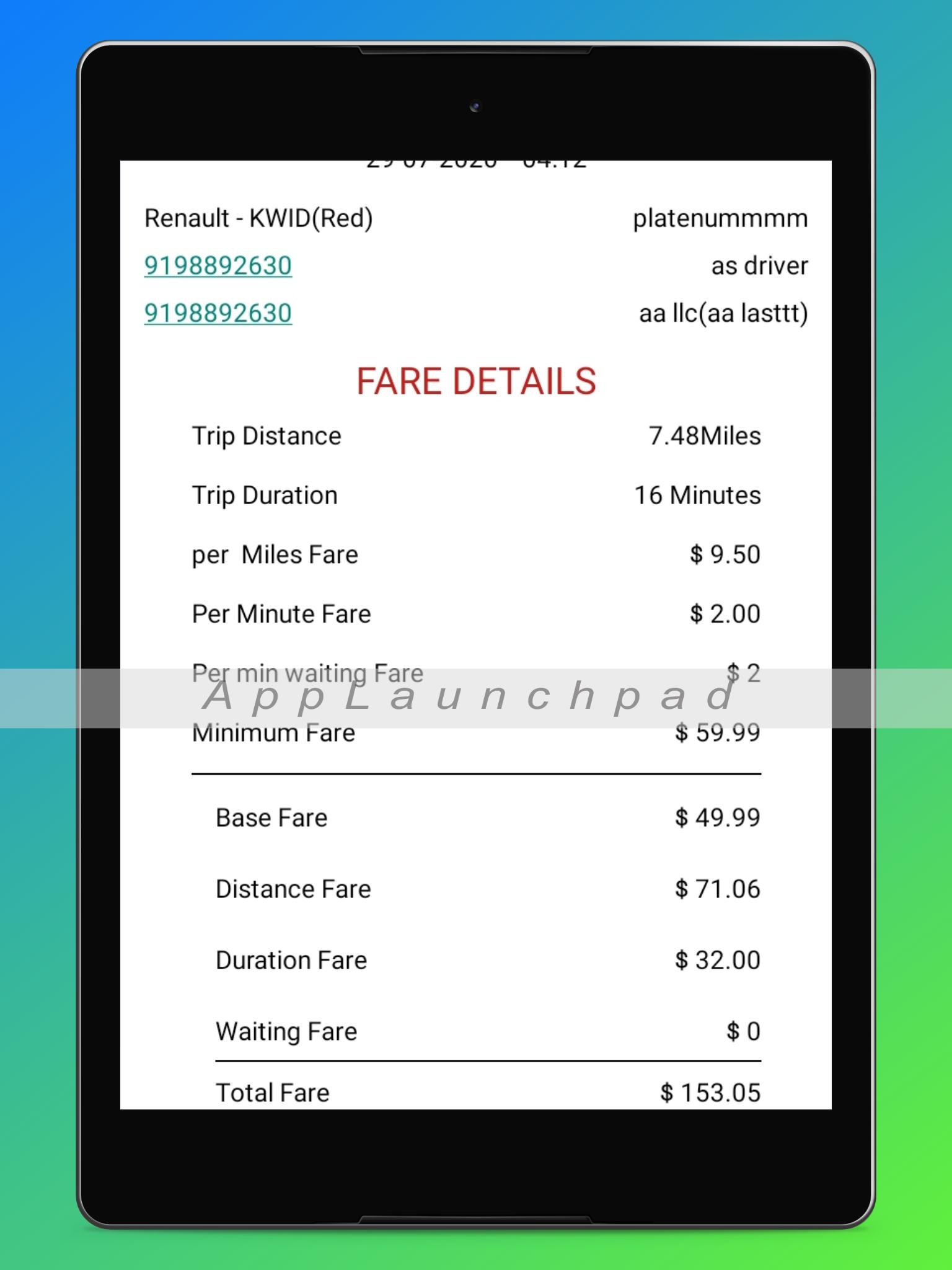 Ria Cab - Customer 1.0.64 Screenshot 9