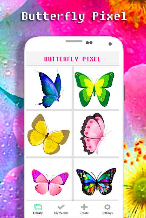 Butterfly Coloring Book - Color By Number 7.0 Screenshot 1