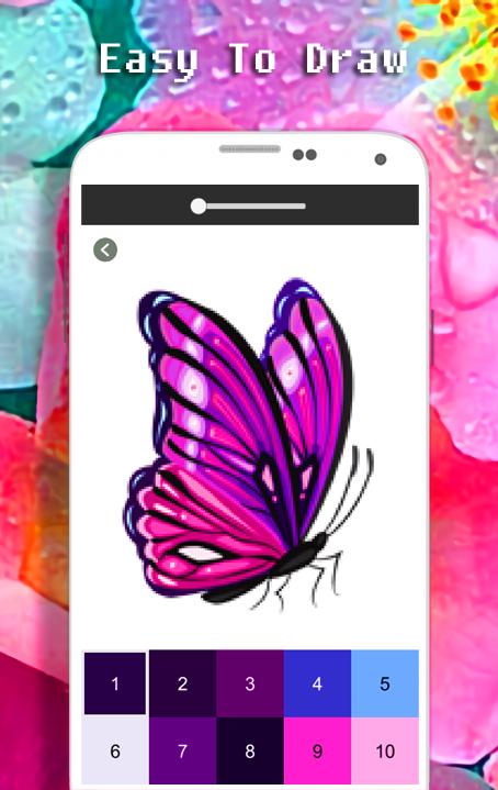 Butterfly Coloring Book - Color By Number 7.0 Screenshot 5