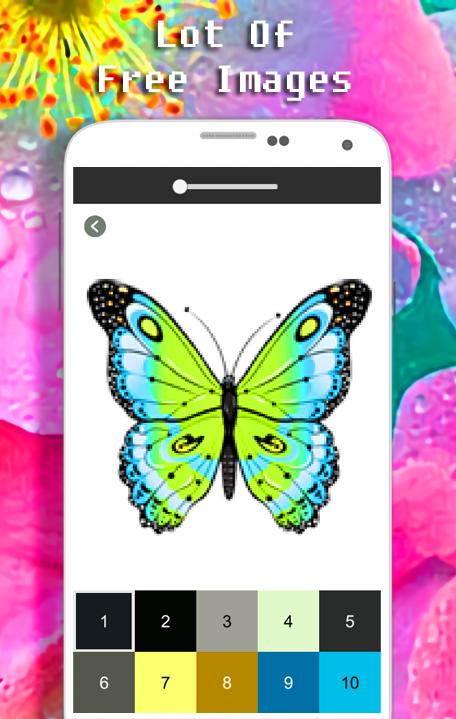 Butterfly Coloring Book - Color By Number 7.0 Screenshot 6