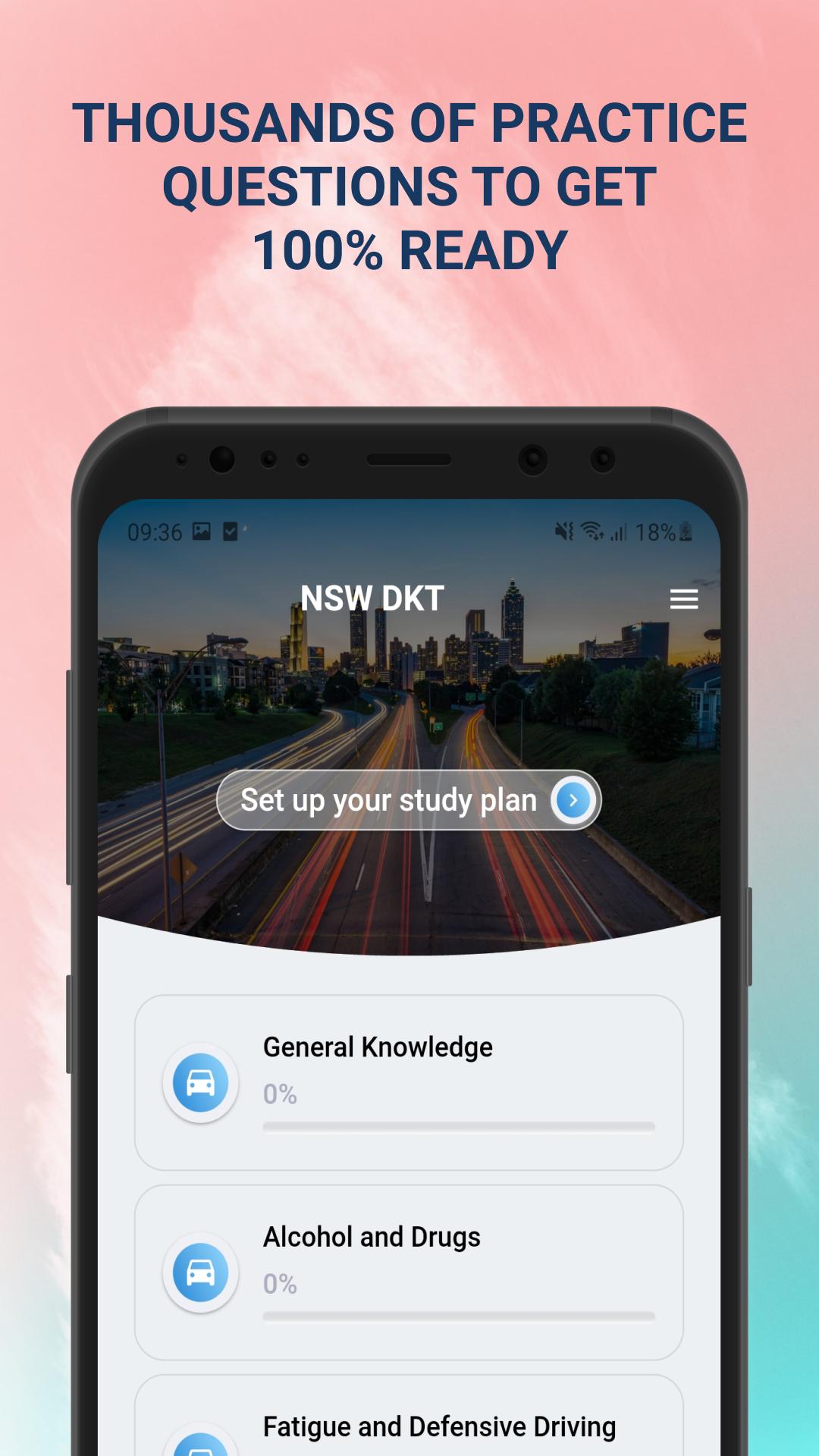 DKT NSW Learner Car Test 2021 3.0.14 Screenshot 1