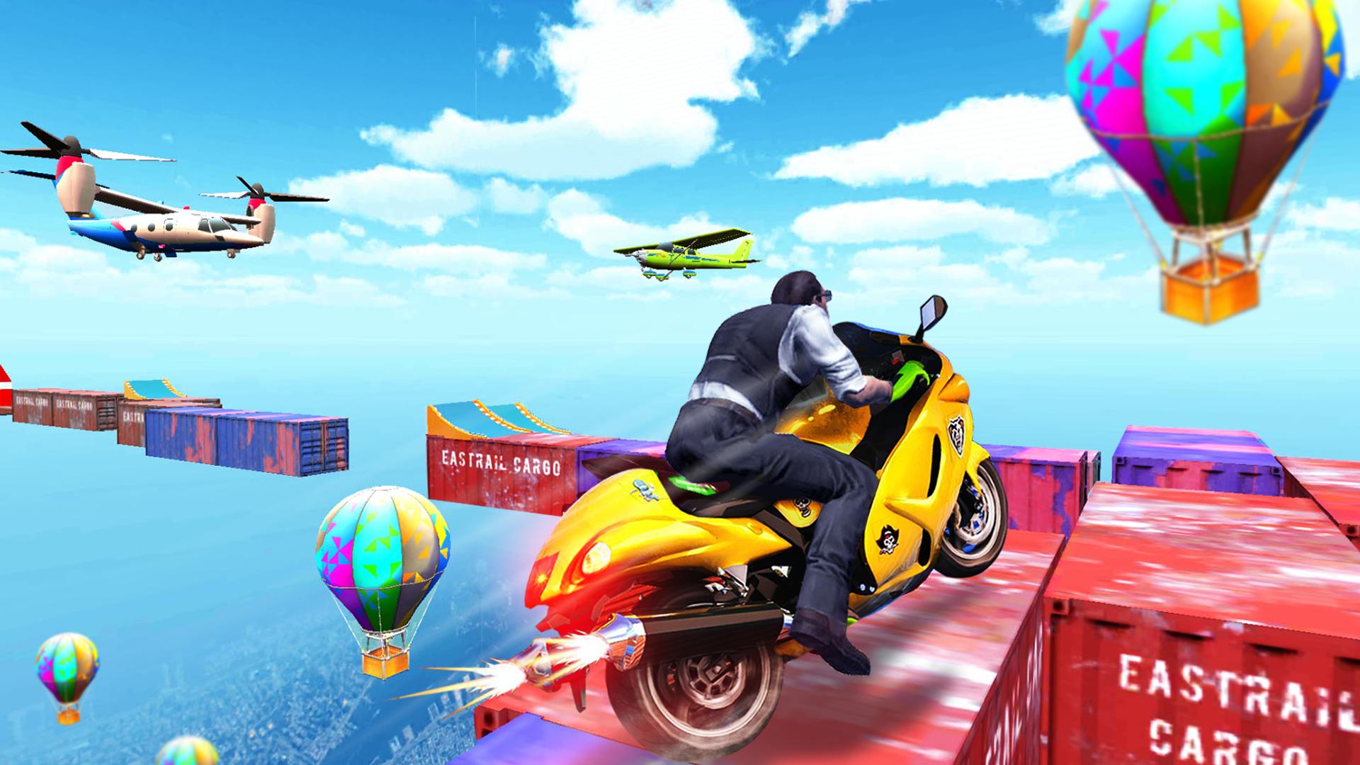 Gangster Bike Stunts 3D Extreme City GT Racing 1.8 Screenshot 1