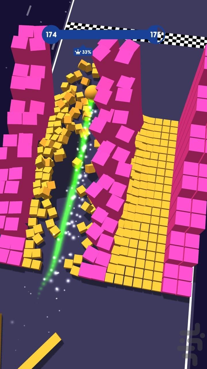 Color Crush 3D: Block and Ball Color Bump Game 0.9.87 Screenshot 2