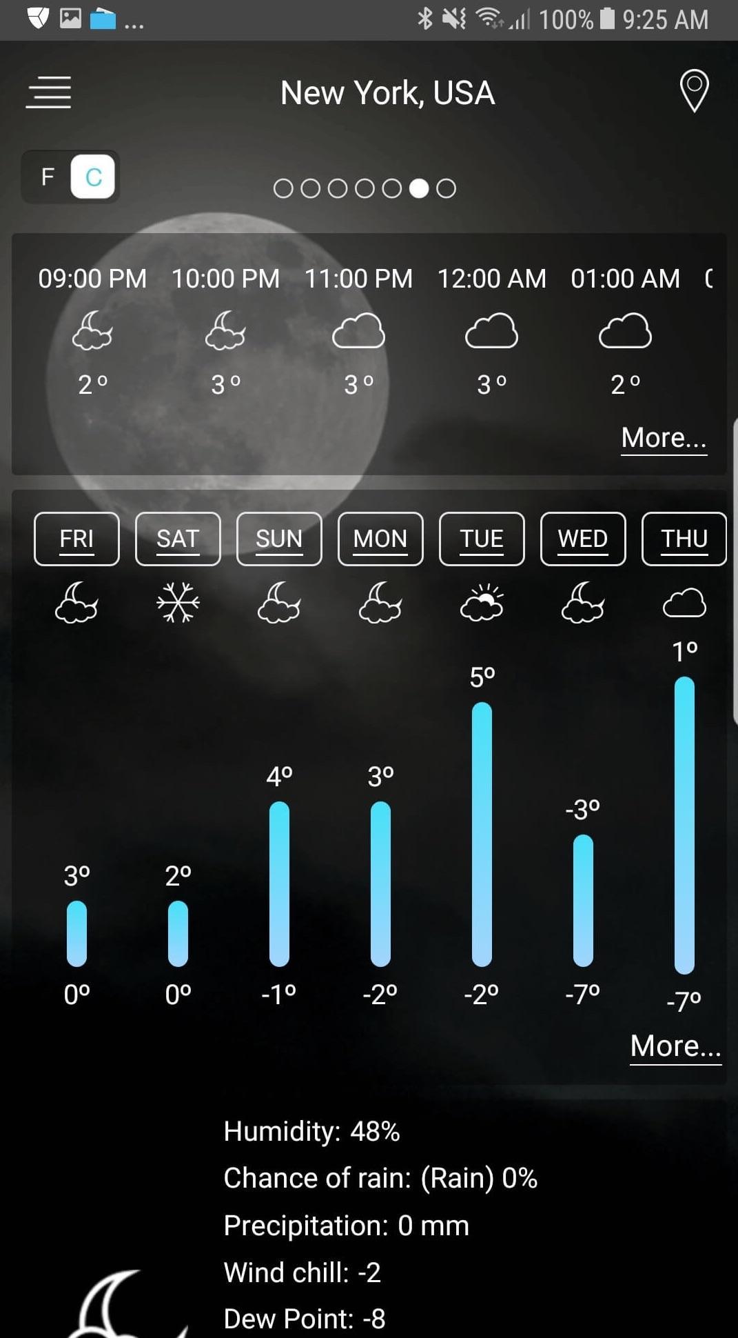 Weather app 5.7 Screenshot 2