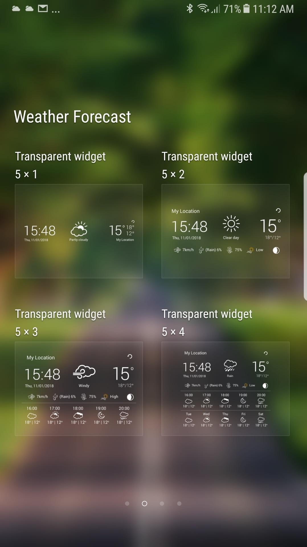 Weather app 5.7 Screenshot 4