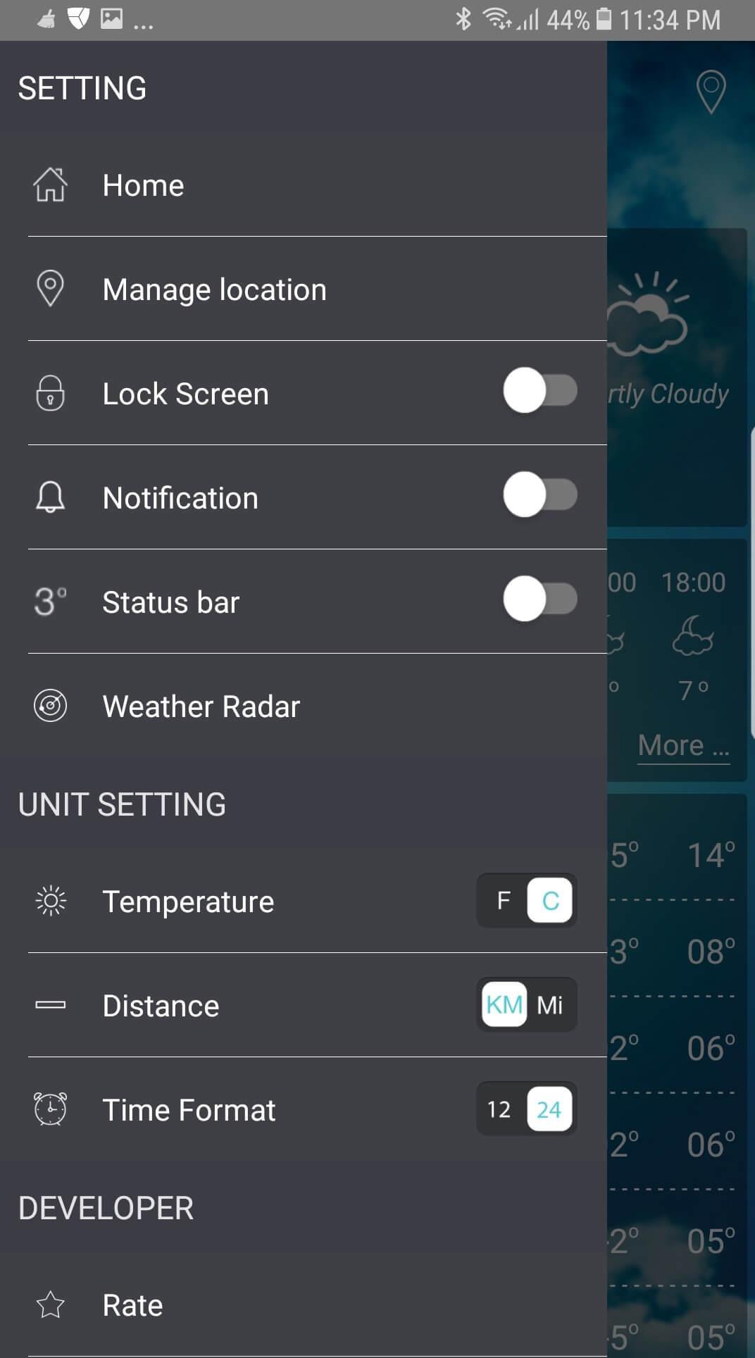 Weather app 5.7 Screenshot 6