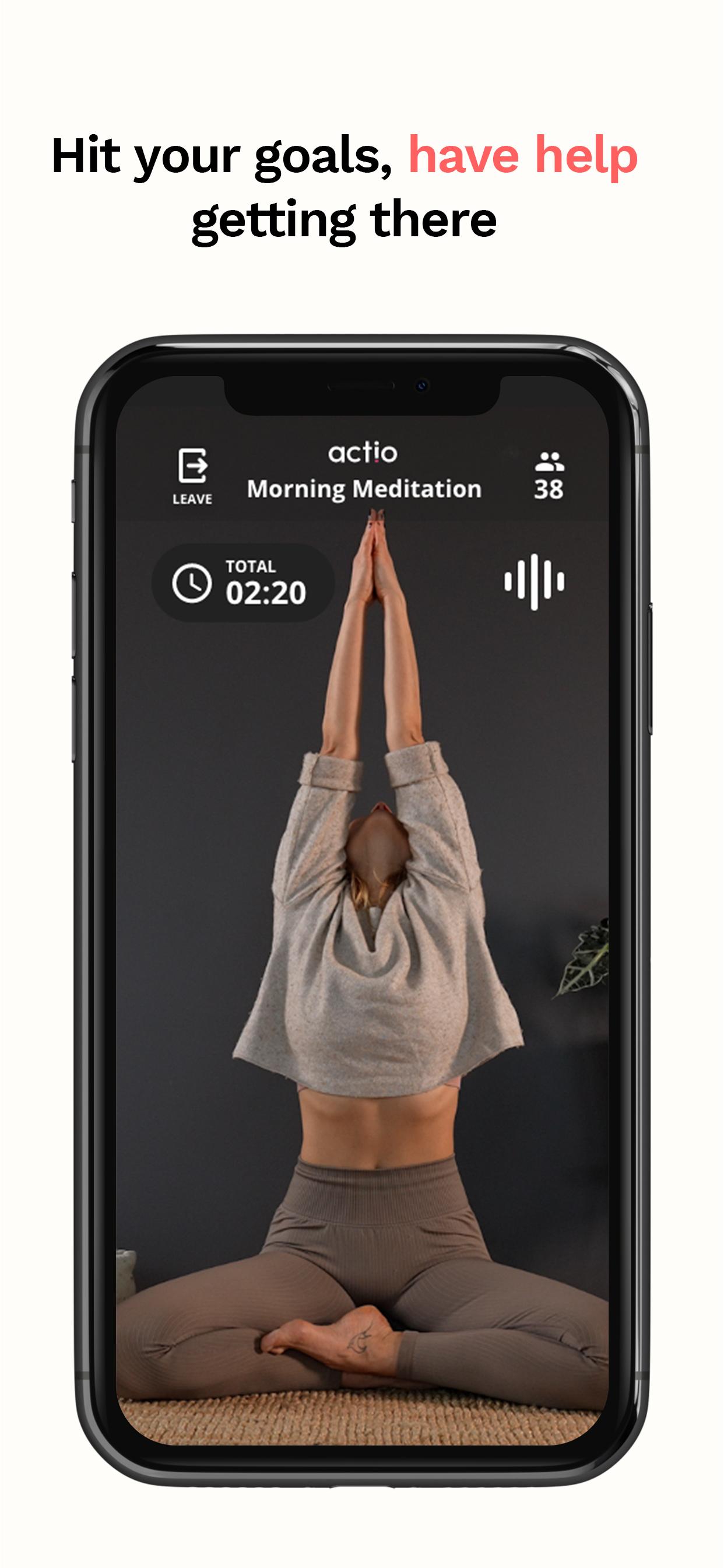 actio: Live Yoga, Meditation, Fitness & More 1.26 Screenshot 6