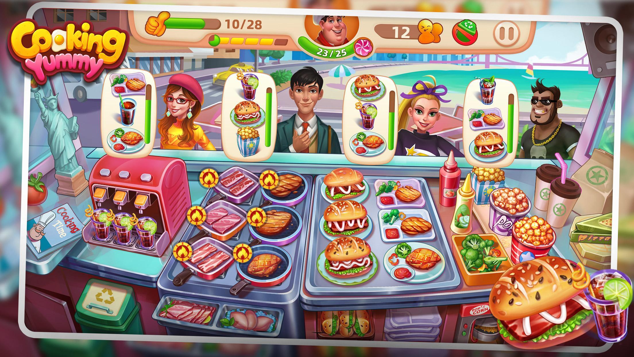 Cooking Yummy Restaurant Game 3.0.6.5029 Screenshot 1